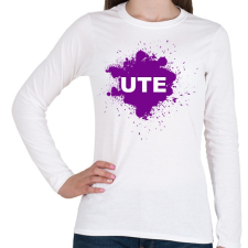 PRINTFASHION ute - Női hosszú ujjú póló - Fehér női póló