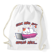 PRINTFASHION Utolsó rész - Sorozatfüggő - Sportzsák, Tornazsák - Fehér tornazsák