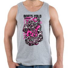 PRINTFASHION Ütős - Férfi atléta - Sport szürke atléta, trikó