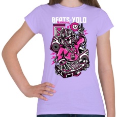 PRINTFASHION Ütős - Női póló - Viola