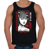 PRINTFASHION Uzumaki - Férfi atléta - Fekete