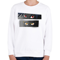 PRINTFASHION Uzumaki Naruto digital illustration, Naruto Uzumaki Minato Na - Gyerek pulóver - Fehér