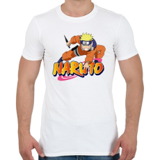 PRINTFASHION Uzumaki Naruto - Férfi póló - Fehér