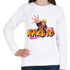 PRINTFASHION Uzumaki Naruto - Női pulóver - Fehér