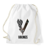 PRINTFASHION V - Vikings - Sportzsák, Tornazsák - Fehér
