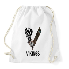 PRINTFASHION V - Vikings - Sportzsák, Tornazsák - Fehér tornazsák