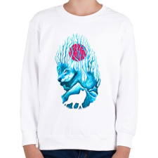 PRINTFASHION Vad fagy - Gyerek pulóver - Fehér gyerek pulóver, kardigán