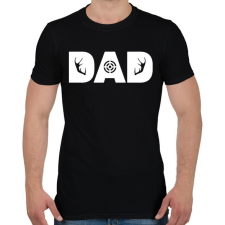 PRINTFASHION Vadasz apa - Férfi póló - Fekete férfi póló