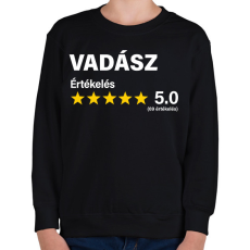 PRINTFASHION Vadász Értékelés ***** 5.0 (69 értékelés) - Gyerek pulóver - Fekete