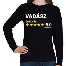 PRINTFASHION Vadász Értékelés ***** 5.0 (69 értékelés) - Női pulóver - Fekete női pulóver, kardigán