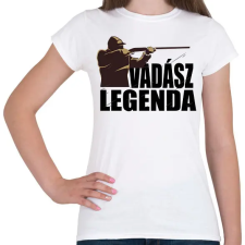 PRINTFASHION Vadász Legenda - Női póló - Fehér női póló