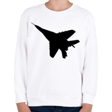 PRINTFASHION Vadász repülő  - Gyerek pulóver - Fehér