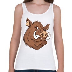 PRINTFASHION Vaddisznó - Női atléta - Fehér