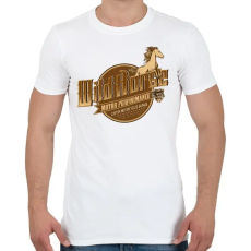 PRINTFASHION Vadló - Férfi póló - Fehér