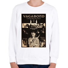 PRINTFASHION VAGABOND - Miyomato Musashi - Gyerek pulóver - Fehér gyerek pulóver, kardigán