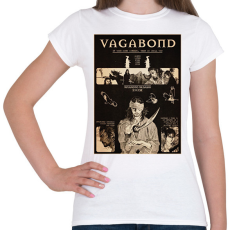 PRINTFASHION VAGABOND - Miyomato Musashi - Női póló - Fehér