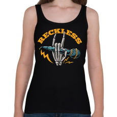 PRINTFASHION Vakmerő - Női atléta - Fekete