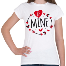 PRINTFASHION Valentin nap - Női póló - Fehér női póló