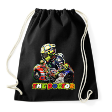 PRINTFASHION Valentino Rossi - The Doctor - Sportzsák, Tornazsák - Fekete tornazsák