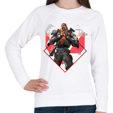 PRINTFASHION Valorant Breach - Női pulóver - Fehér női pulóver, kardigán