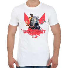 PRINTFASHION Valorant - Férfi póló - Fehér