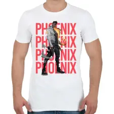 PRINTFASHION Valorant Phoenix - Férfi póló - Fehér férfi póló