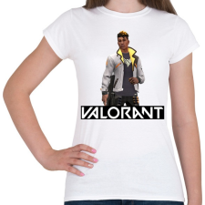 PRINTFASHION Valorant Phoenix - Női póló - Fehér női póló