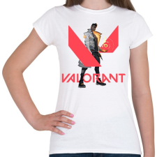 PRINTFASHION Valorant Phoenix - Női póló - Fehér női póló