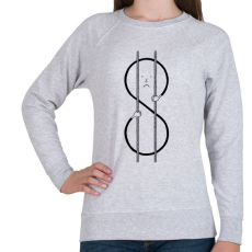 PRINTFASHION Válság 2 - Női pulóver - Sport szürke