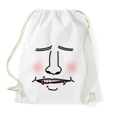 PRINTFASHION vampír2 - Sportzsák, Tornazsák - Fehér tornazsák