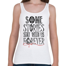 PRINTFASHION Vámpír Naplók - Some stories - Női atléta - Fehér