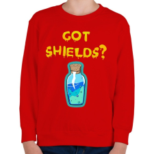 PRINTFASHION Van Shielded? - Gyerek pulóver - Piros gyerek pulóver, kardigán