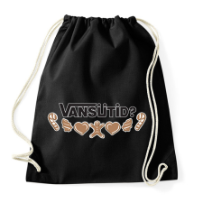 PRINTFASHION VANSütid - Sportzsák, Tornazsák - Fekete tornazsák