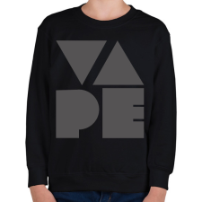 PRINTFASHION VAPE - Gyerek pulóver - Fekete gyerek pulóver, kardigán