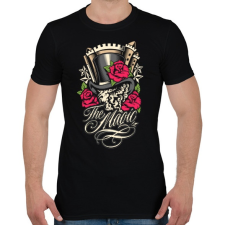 PRINTFASHION Varázslat - Férfi póló - Fekete férfi póló