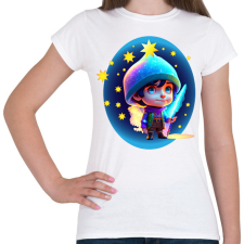 PRINTFASHION Varázslófiú - Női póló - Fehér női póló