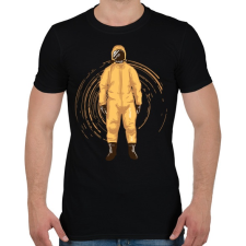 PRINTFASHION Védőfelszerelés - Férfi póló - Fekete férfi póló