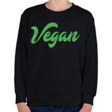 PRINTFASHION vegan - Gyerek pulóver - Fekete gyerek pulóver, kardigán