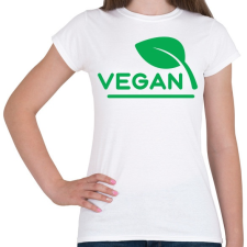 PRINTFASHION Vegán - Női póló - Fehér női póló