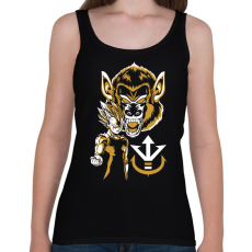 PRINTFASHION VEGETA 1 - Női atléta - Fekete