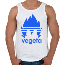 PRINTFASHION Vegeta - Férfi atléta - Fehér atléta, trikó