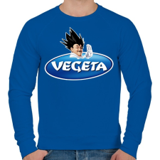 PRINTFASHION Vegeta - Férfi pulóver - Királykék férfi pulóver, kardigán