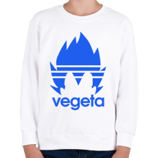 PRINTFASHION Vegeta - Gyerek pulóver - Fehér