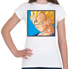 PRINTFASHION Vegita - Női póló - Fehér női póló