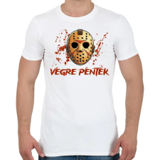 PRINTFASHION Végre péntek - Férfi póló - Fehér férfi póló