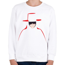 PRINTFASHION Vendetta - Gyerek pulóver - Fehér gyerek pulóver, kardigán