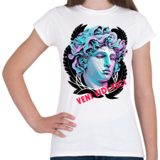 PRINTFASHION Veni Vidi Vici - Női póló - Fehér női póló