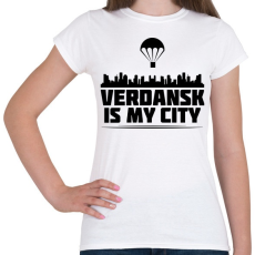 PRINTFASHION Verdansk - Női póló - Fehér
