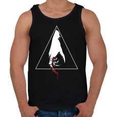 PRINTFASHION Véres kéz - Férfi atléta - Fekete