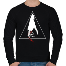 PRINTFASHION Véres kéz - Férfi pulóver - Fekete